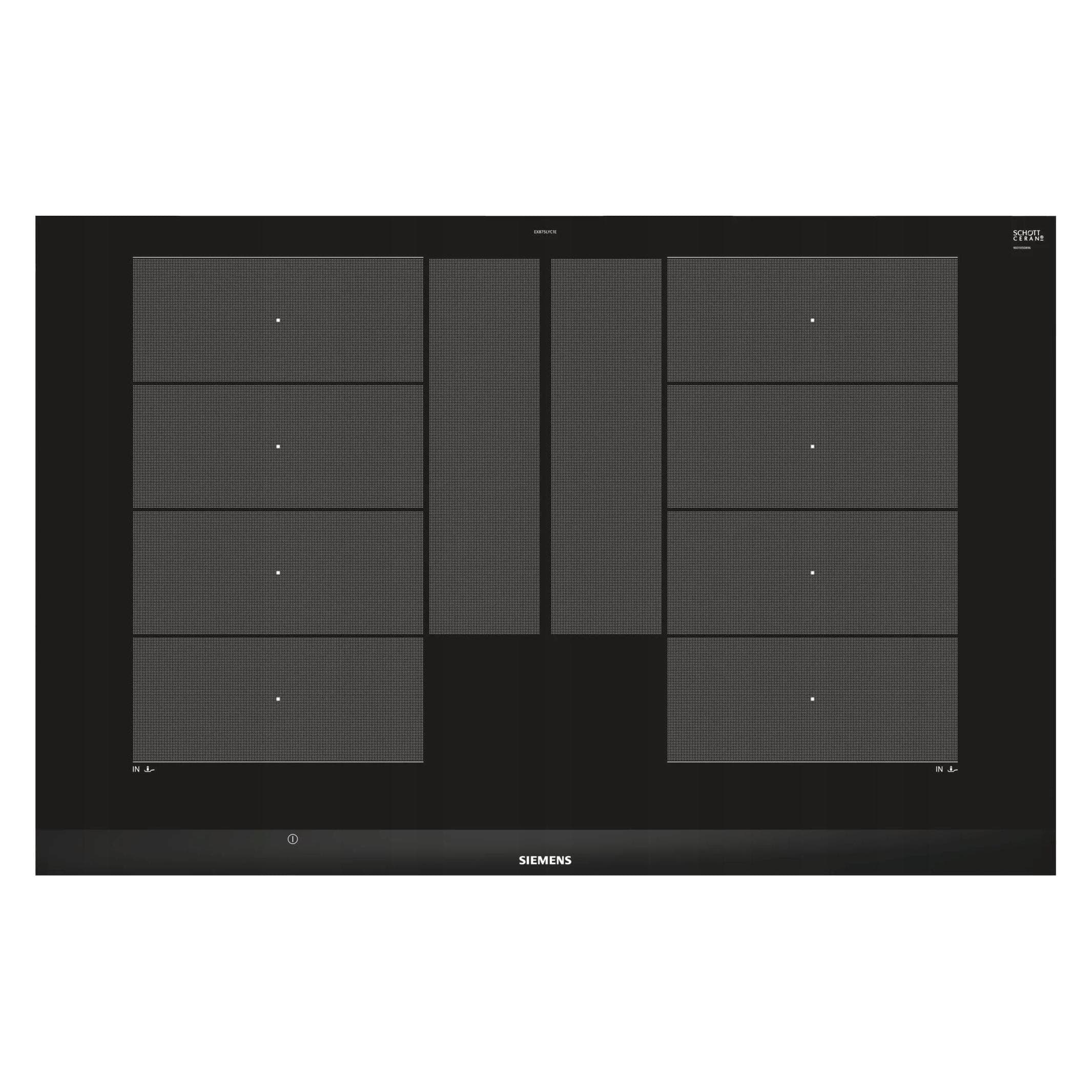 Siemens EX875LYC1E, Plaque de cuisson, Noir