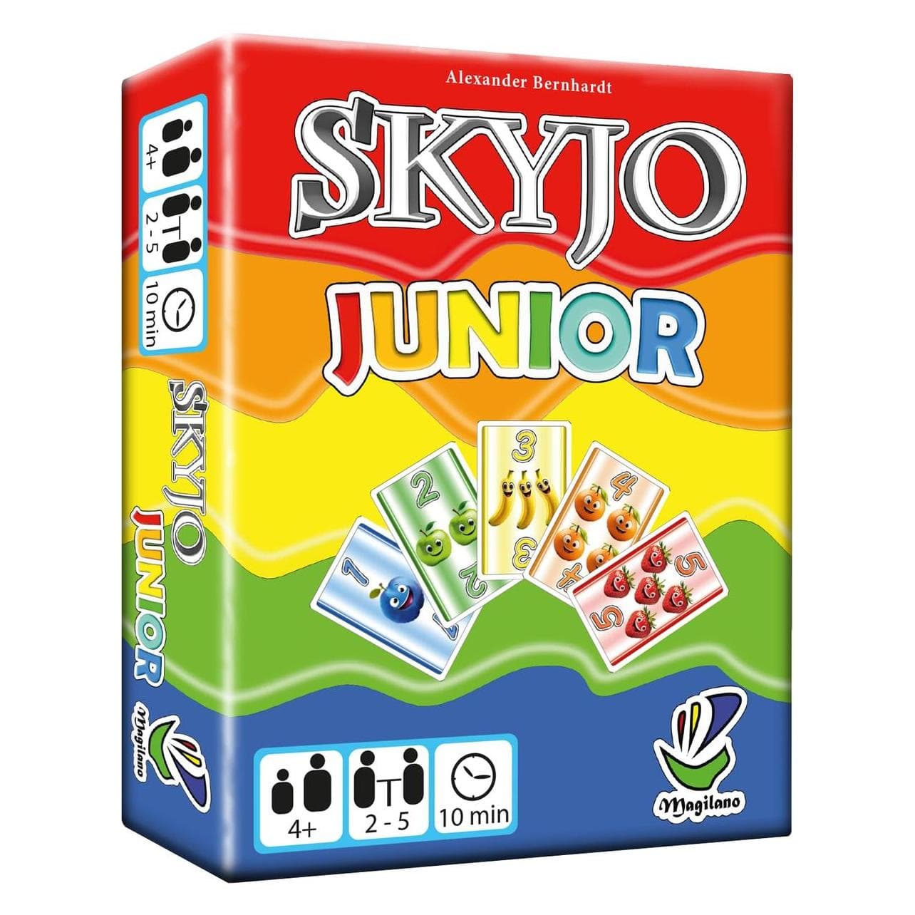 Magilano Skyjo Junior (Allemand, Anglais, Espagnol, Français, Italien, 2 - 5 Joueur)