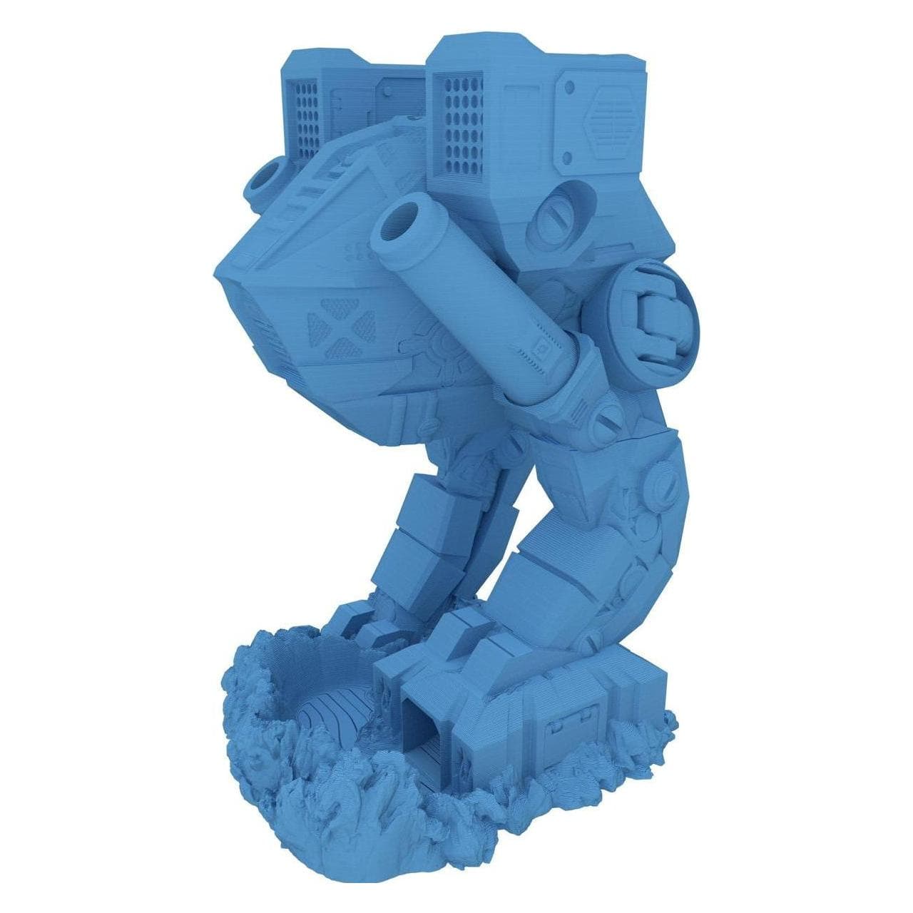 Feldherr Fates End Würfelturm Mech himmelblau – 3D-Druck Modell (Matières plastiques)