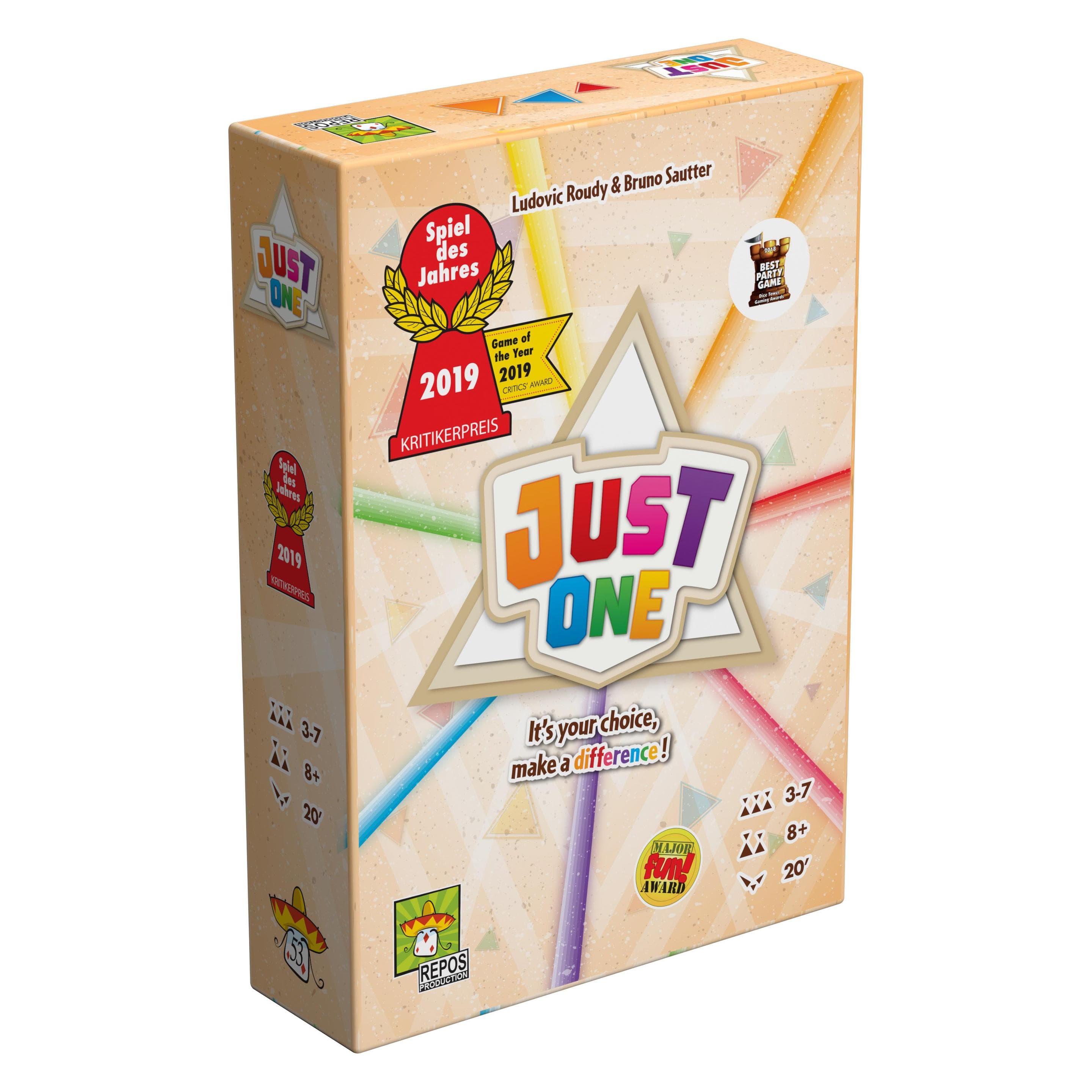 Repos Production Just One - Nouveaux termes (extension) (Allemand, 3 - 9 Joueur)