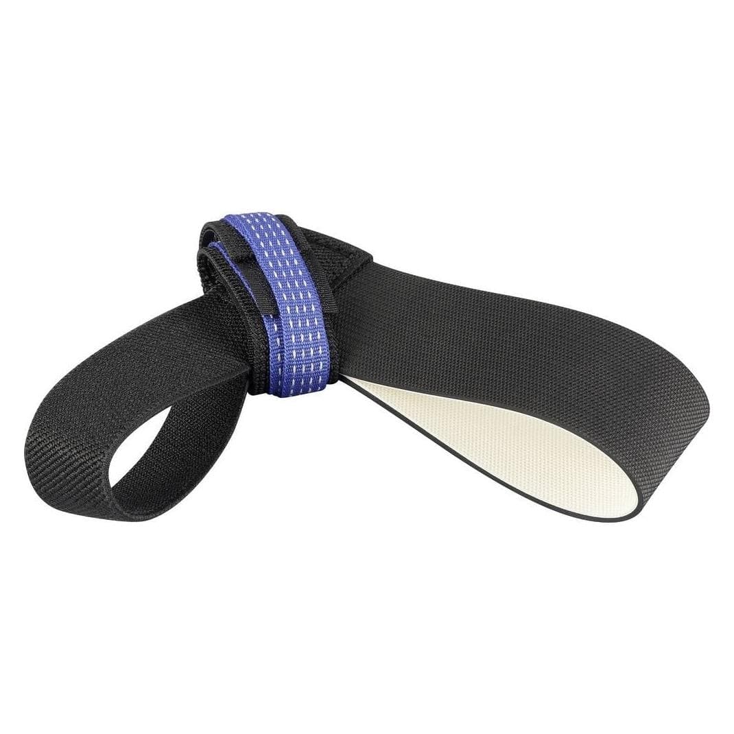 Tru Components, Protection au travail : accessoires, Bande de talon ESD à usage prolongé, 1 pièce, noir/blanc, fermeture velcro élastique