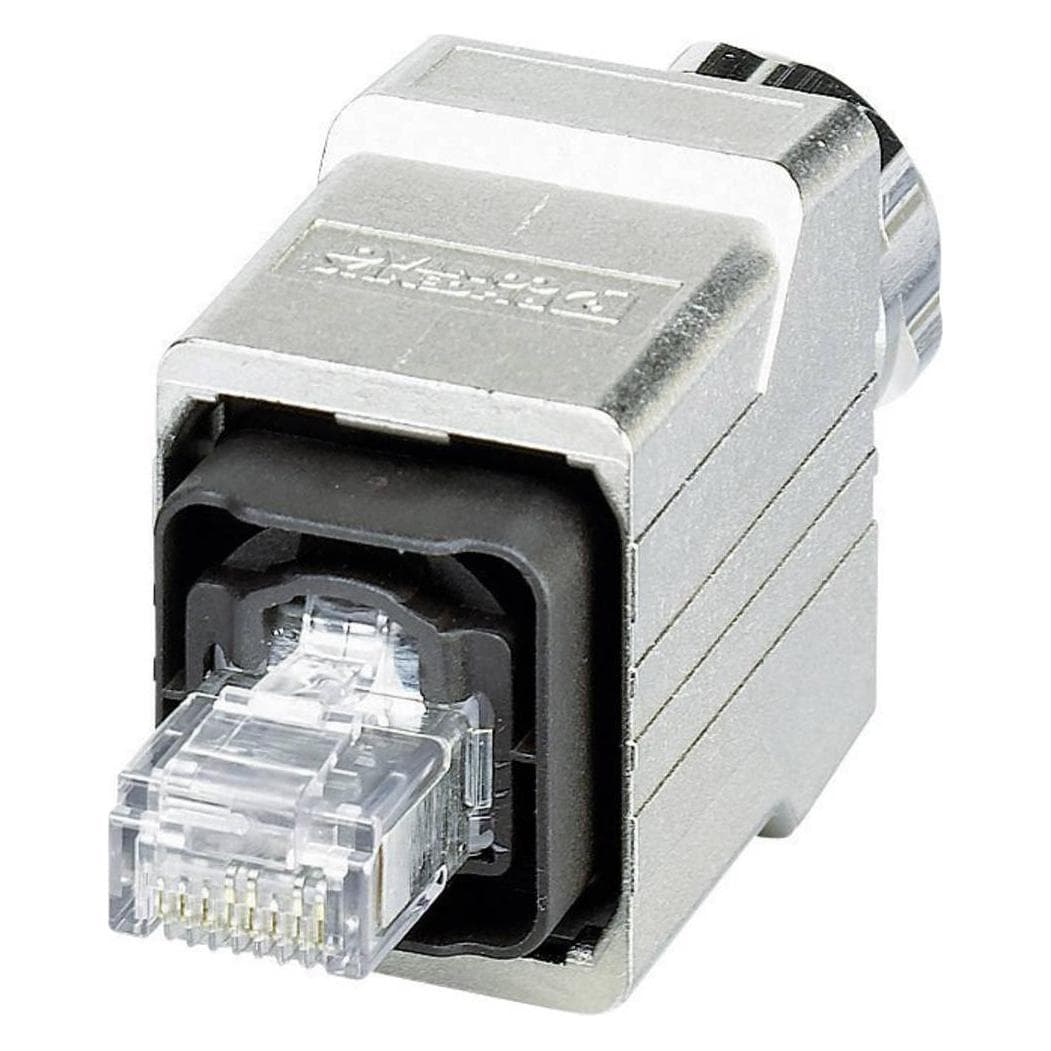 Phoenix Contact Phoenix VS-PPC-C1-RJ45-MNNA-PG9-4Q5 Connecteur de fil argenté RJ-45, Câble + prise électronique, Argent