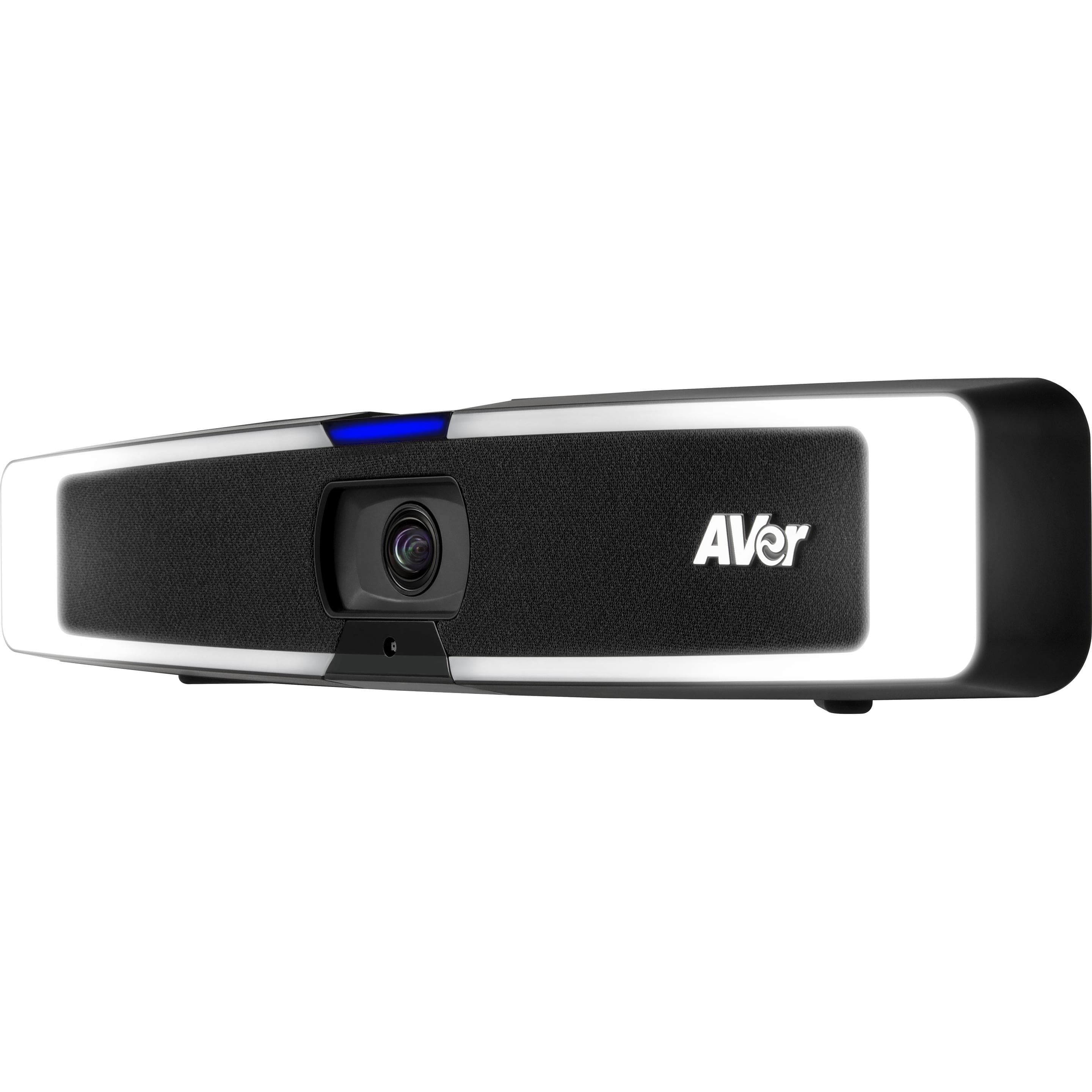 AVer VB130 Barre de collaboration 4K 60 fps, Solution de conférence, Noir, Blanc