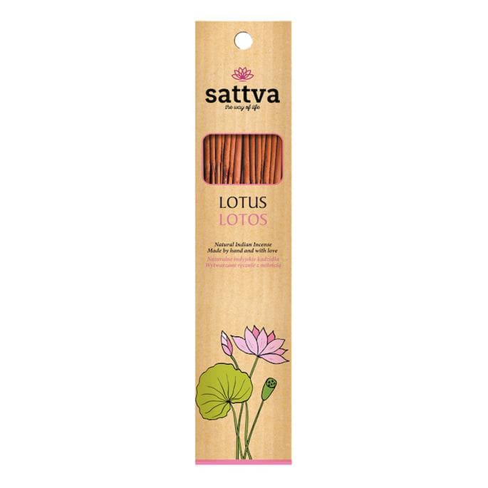 Sattva Ayurveda, Bâtonnets d'encens, Sattva - Encens Lotus Incense 15pcs