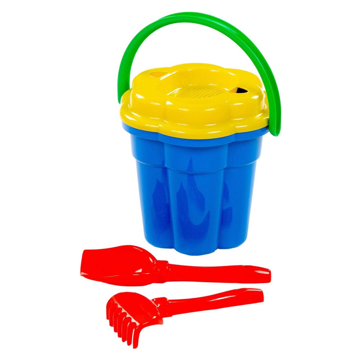 Polesie Sac Seau Bleu 20cm Avec 3 Accessoires