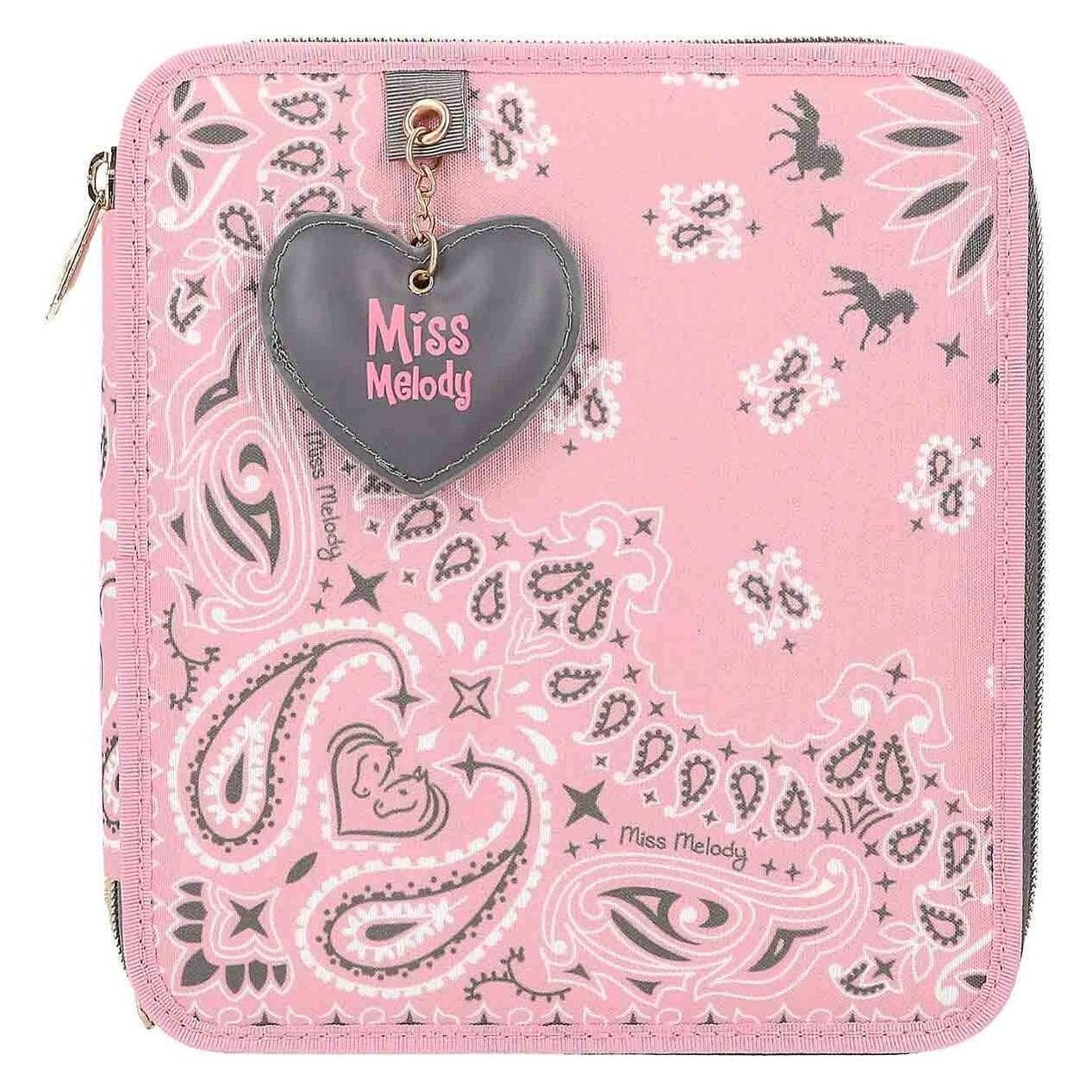 Depesche, Trousse, Miss Melody 2-Fach Federtasche Bandana