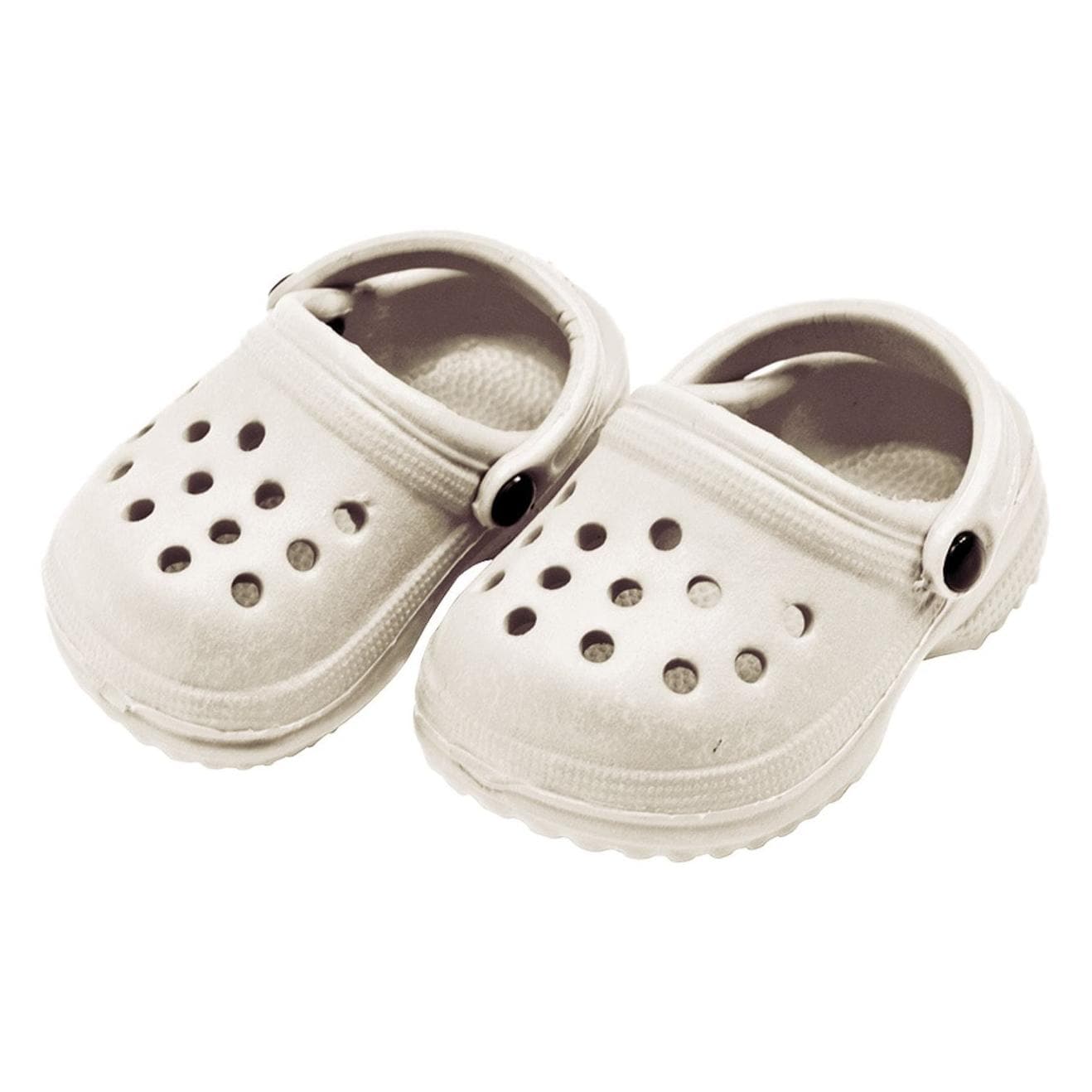 Heless Puppen-Clogs, beige gross, Gr. 38-45 cm