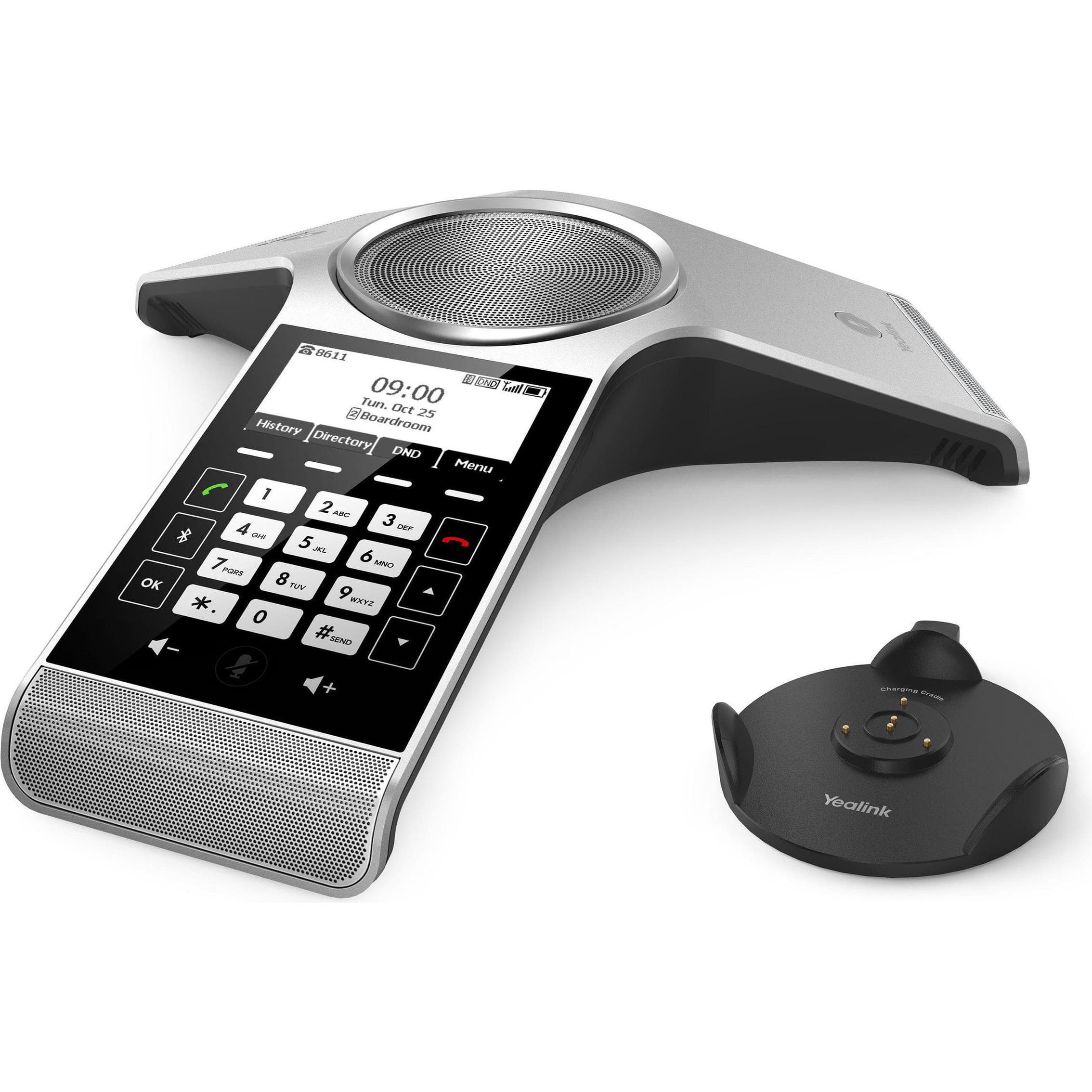 Yealink Téléphone de conférence CP930W SIP, Solution de conférence, Argent