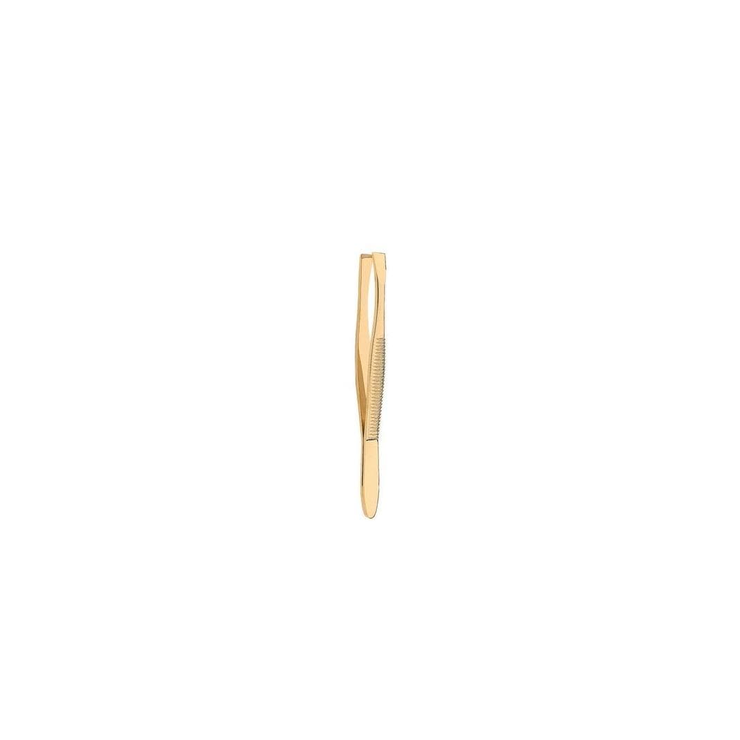 Pince à épiler, Pinces à épiler cosmétiques Simple Gold 1090