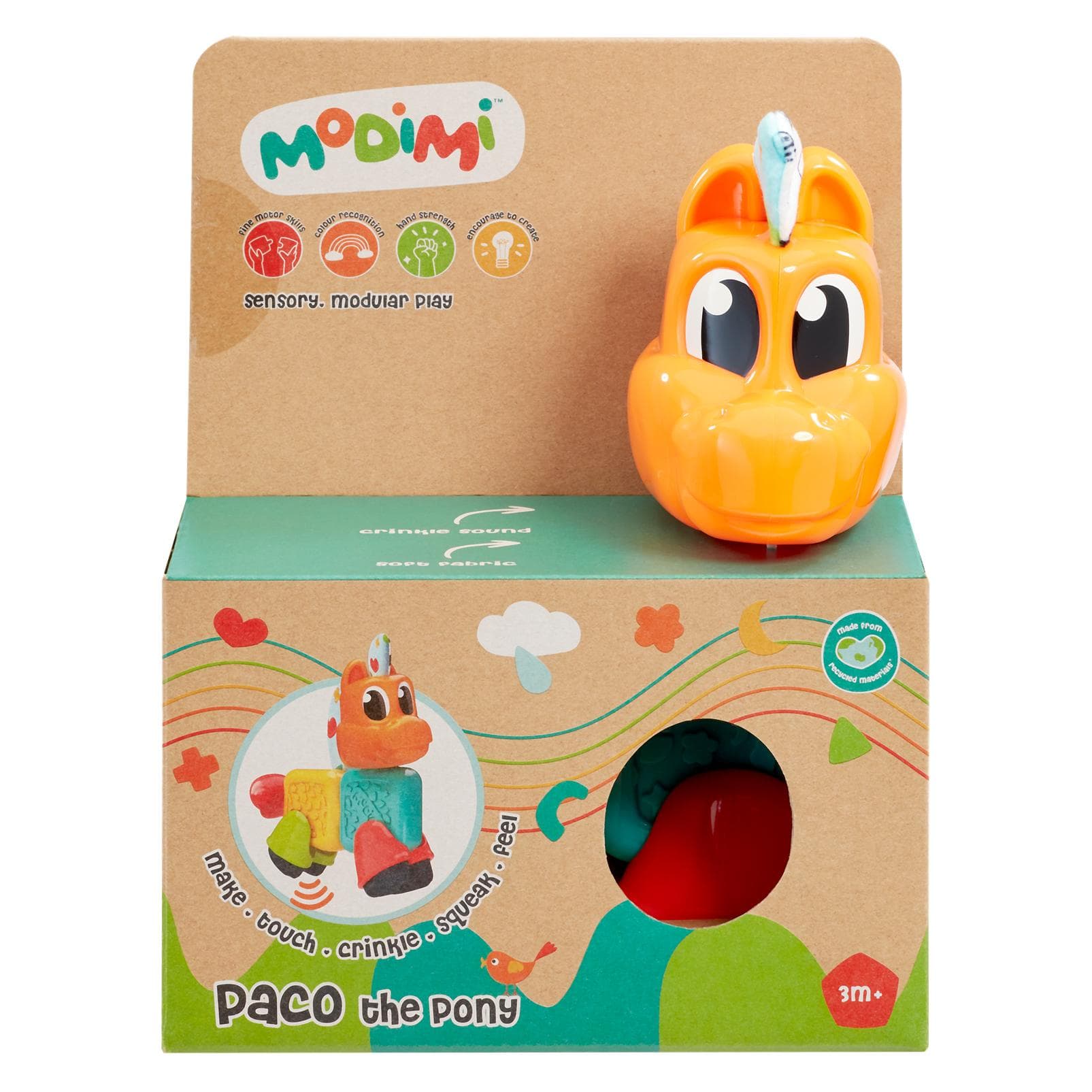 Goliath Toys Sensory Blocks - Horse (0.30 - 3 Années)