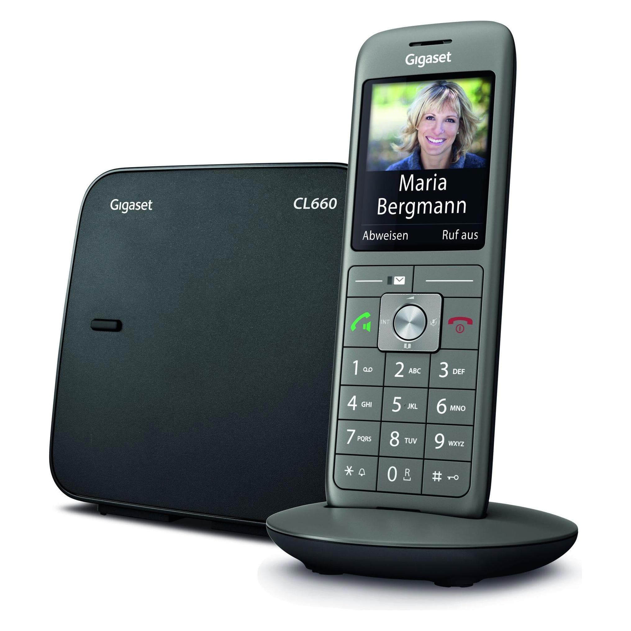 Gigaset CL660 (version DE), Téléphone, Gris