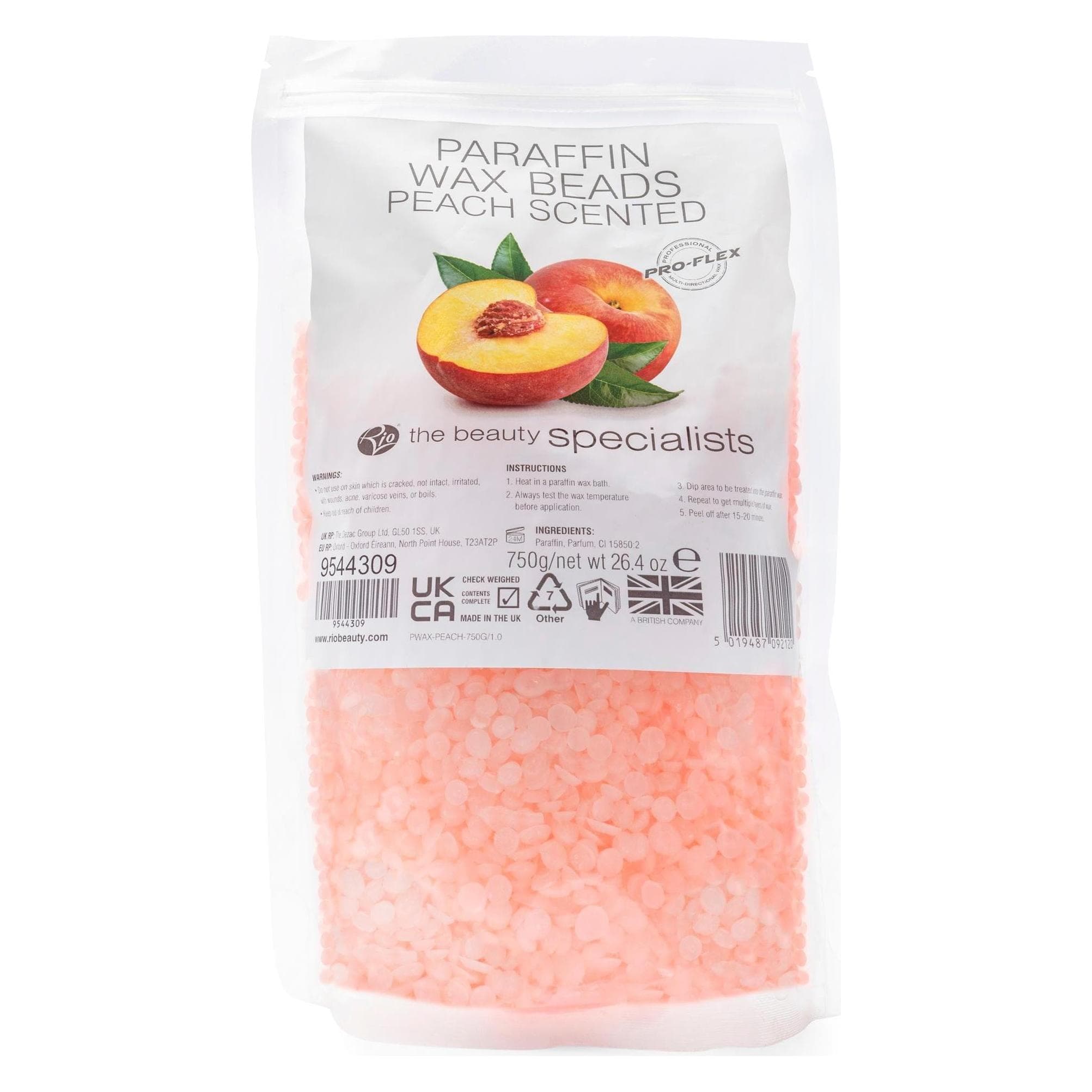 Rio, Cire + crème dépilatoire, Perles de cire dure Peach Beads 750 g (750 g)