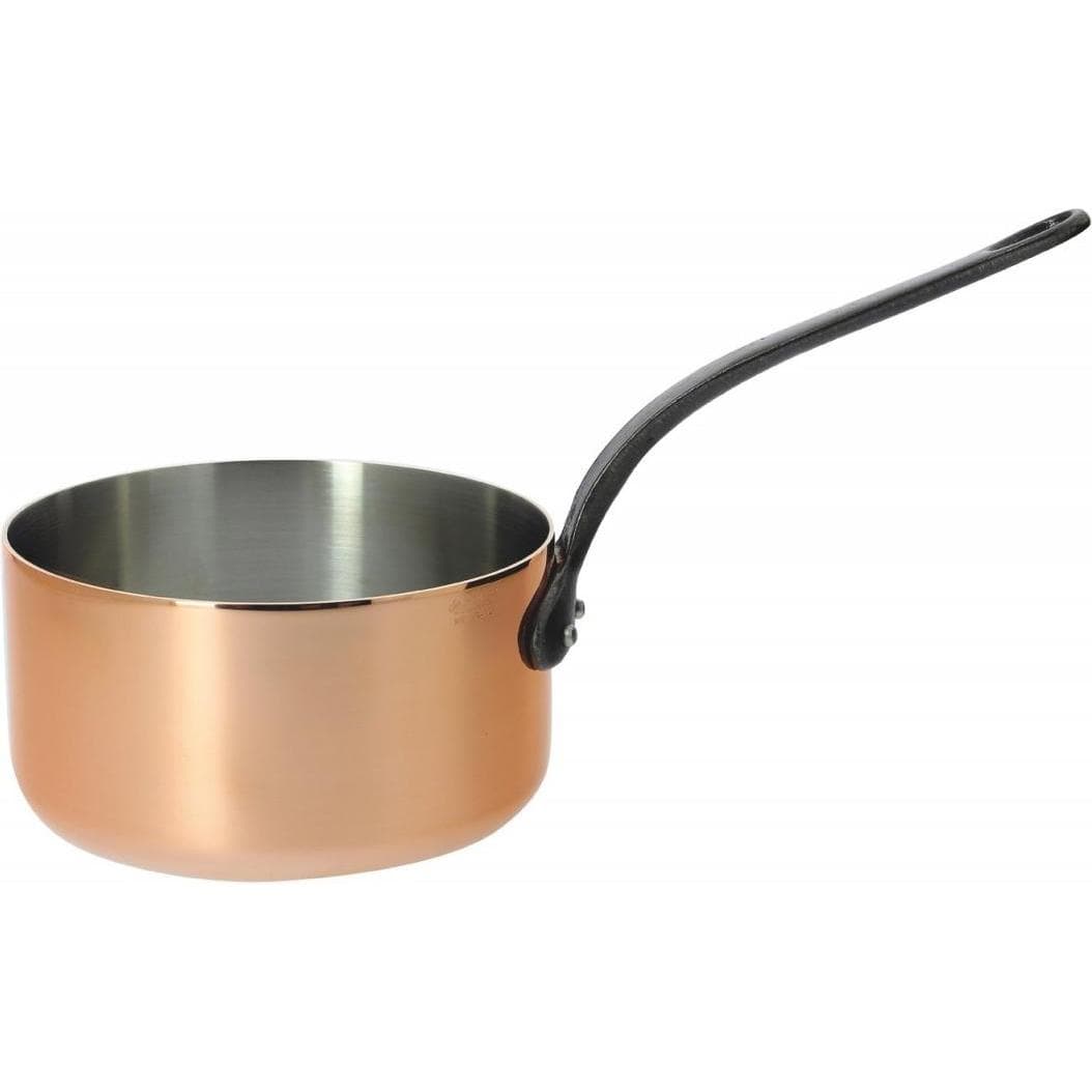 de Buyer Casserole Inocuivre avec poignée en fonte, Poêle + casserole, Cuivre