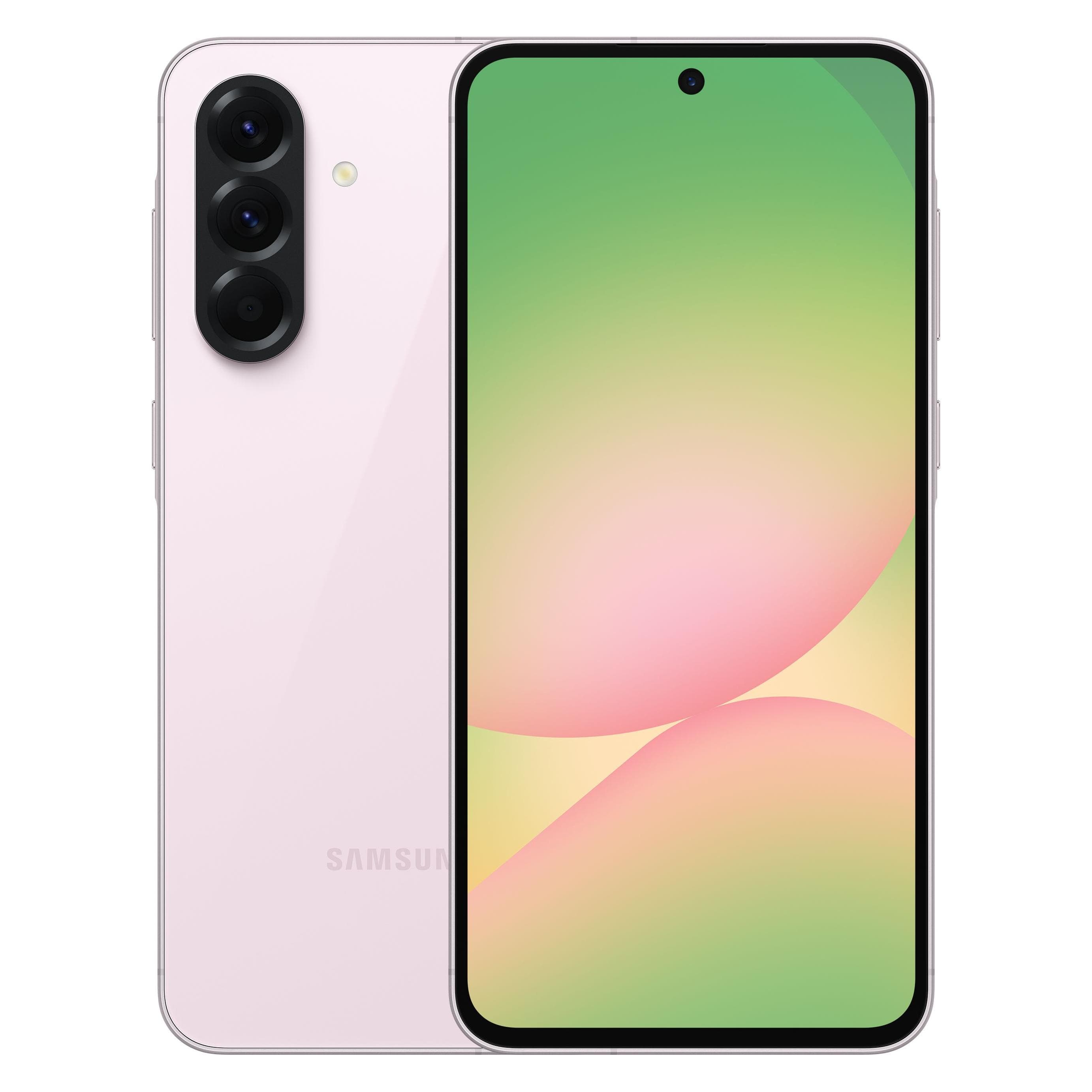 Samsung Galaxy A56 (128 Go, Awesome Pink, 6.70", Double SIM, 5G), Téléphone portable, Pink