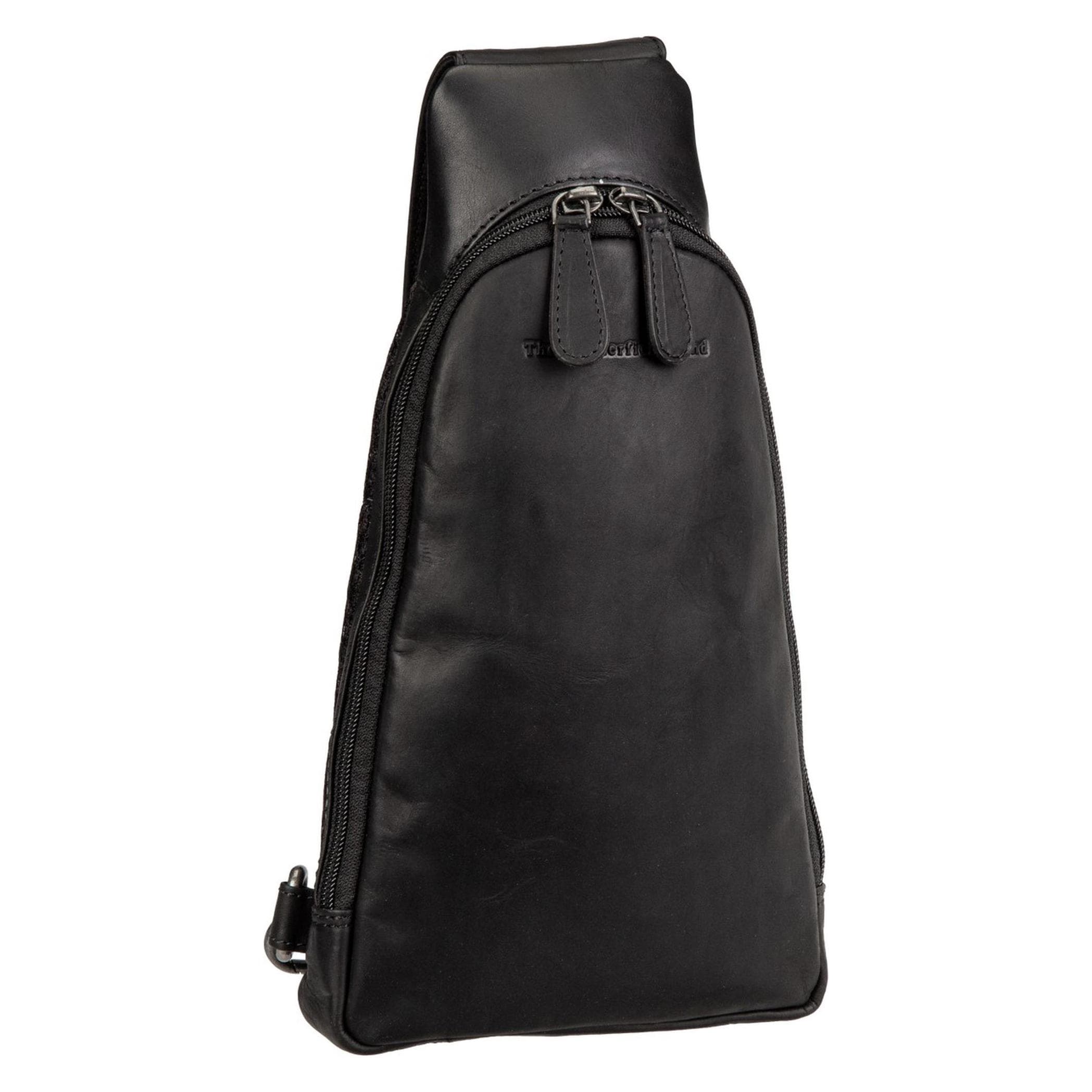The Chesterfield Brand, Unisexe, Sac à main, Bowey Umhängetasche Leder 17 cm, Noir