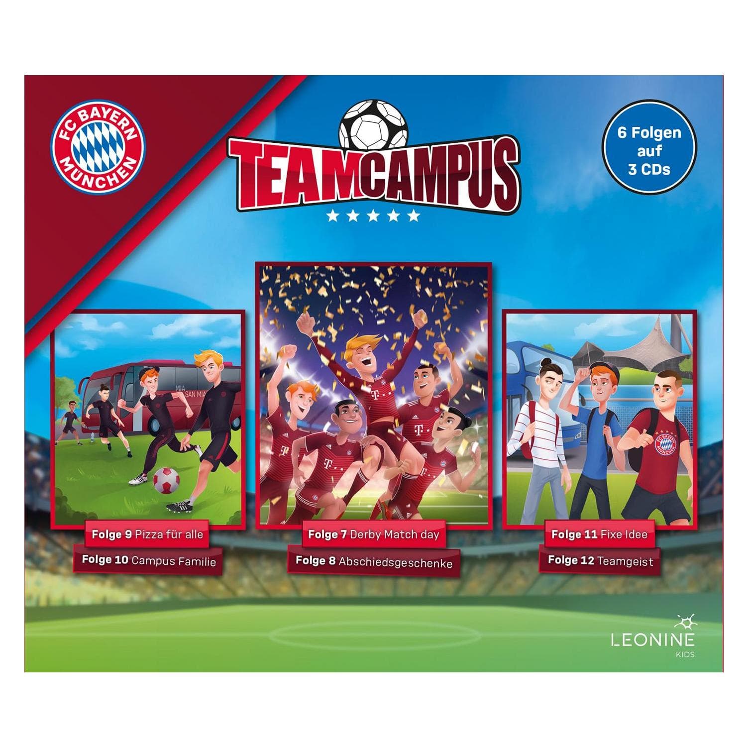 FC BayernTeam Campus Boîte à musique Vol 2, Livres audio