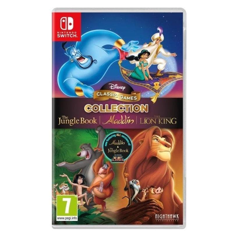 Disney Interactive Studios, Collection de jeux classiques : Le Livre de la Jungle, Aladdin, & Le Roi Lion