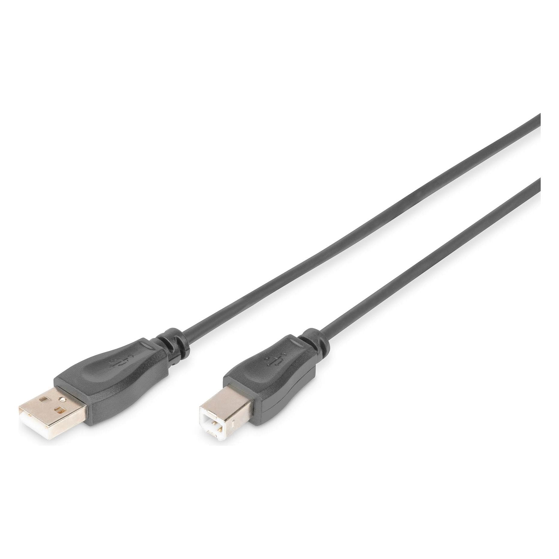 Digitus Câble de raccordement USB2.0, 0,5 m (0.50 m, USB 2.0, 2.50 W), Câble USB
