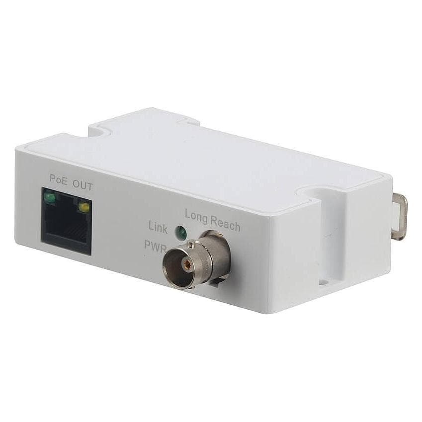 Dahua POE CONVERTER EOC TRANSMITTER/LR1002-1ET-V3, Switch réseau, Blanc