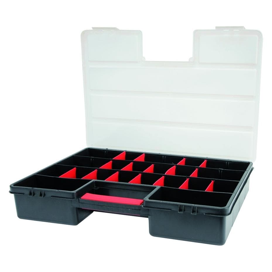 Toya, Malette à outils, Organiseur en plastique 46 x 32 cm