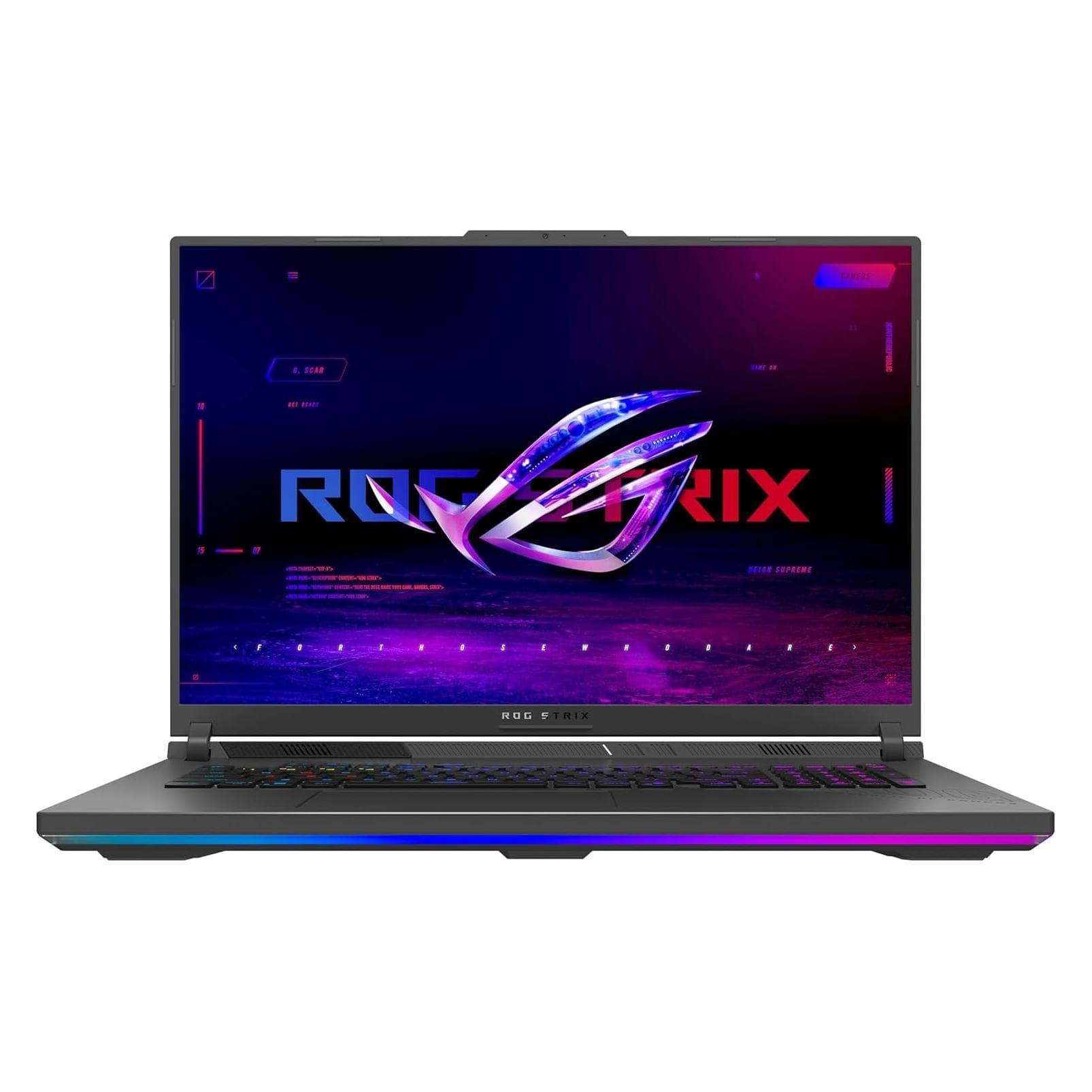 ASUS G814JIR-N6003W (18", 1000 Go, 32 Go, NL, Intel Core i9-14900HX), Ordinateur portable, Gris, Noir
