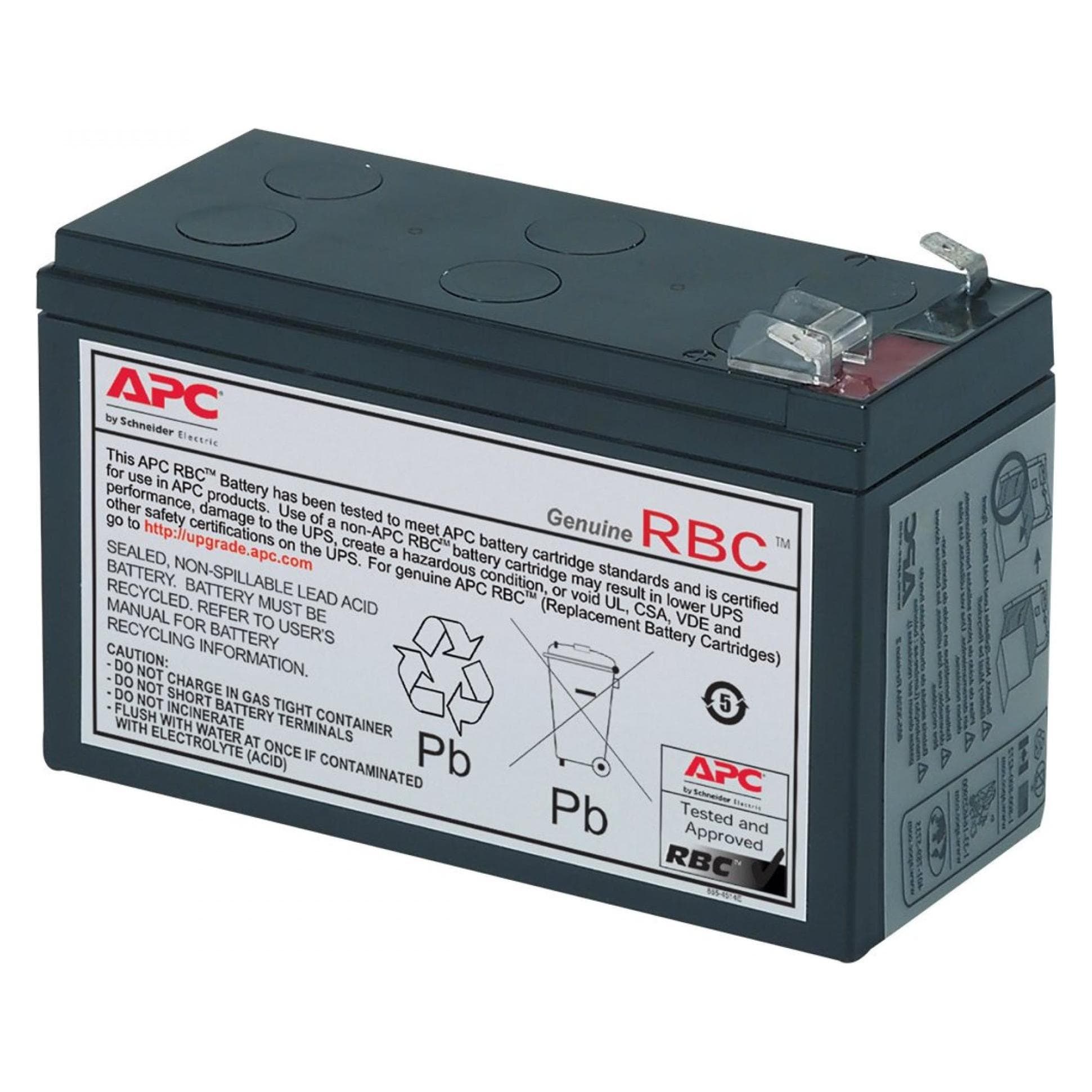 APC Batterie de remplacement 12V-7AH, Accessoire ASI