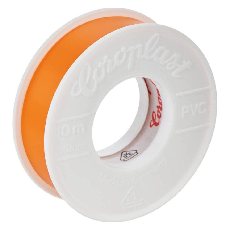 Coroplast, Ruban adhésif, Ruban isolant Premium Ruban adhésif isolant 0,10x15mm x 10m orange (15 mm)