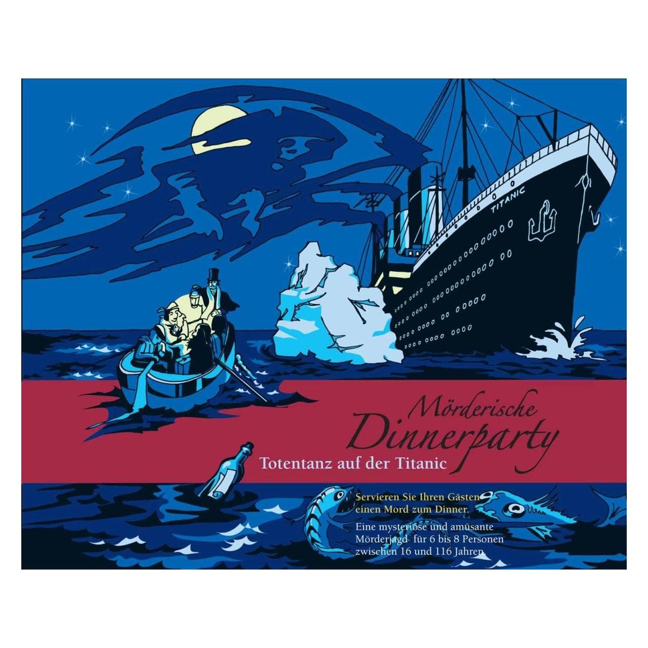 Blaubart Dîner meurtrier Danse de la mort sur le Titanic (Allemand, 6 - 8 Joueur)