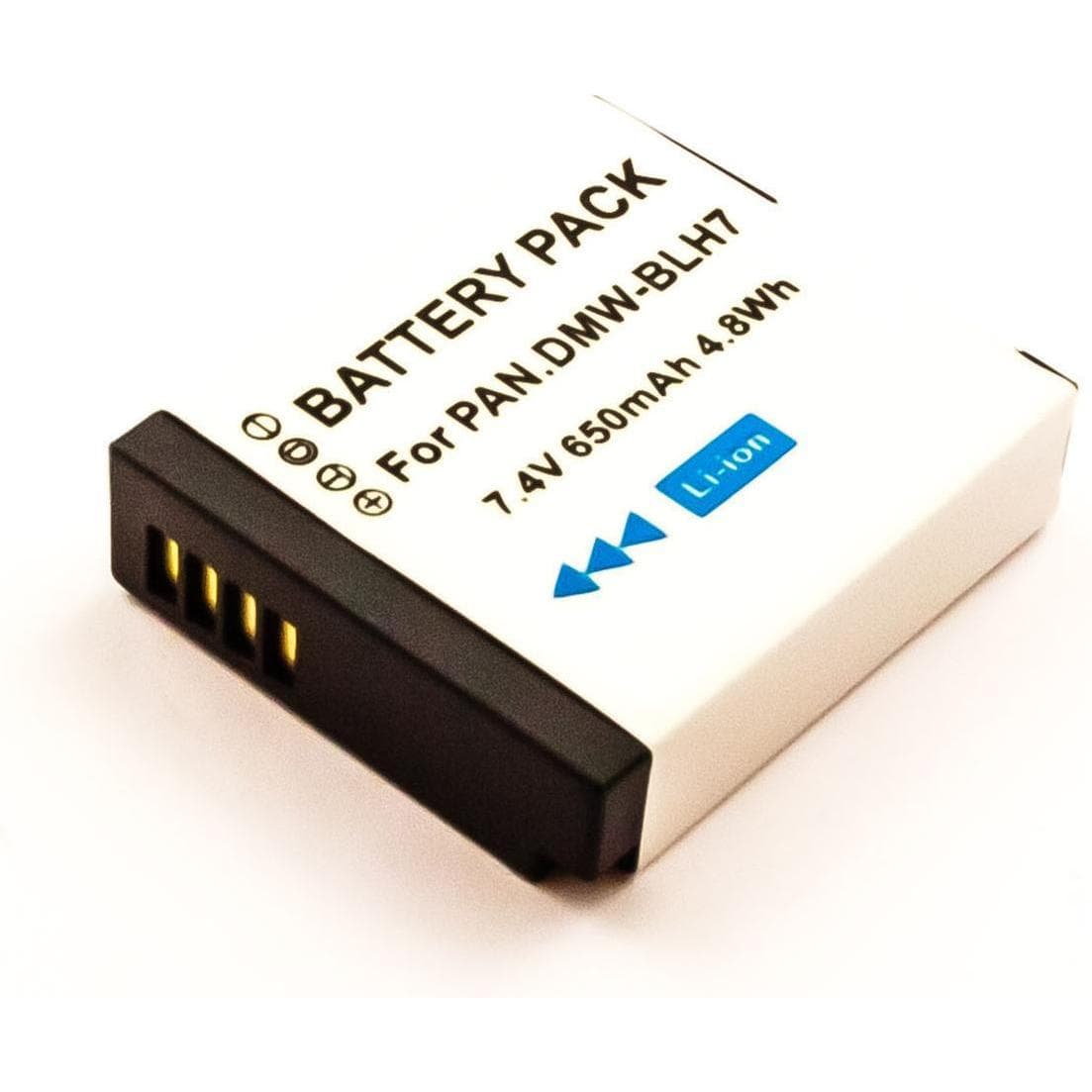 AGI 13649 - 600 mAh - 7,2 V - Lithium Ion (Li-Ion) - 1 pièce(s) (Batterie de l'appareil photo), Alimentation pour appareil photo, Noir