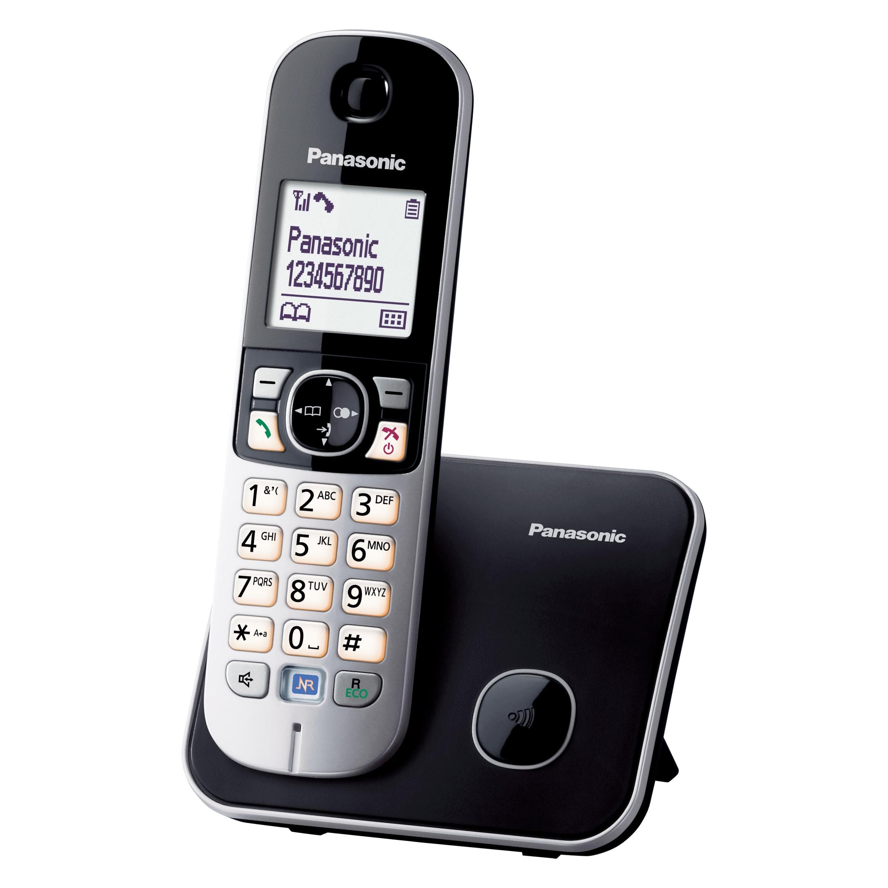 Panasonic KX-TG6811, Téléphone, Noir