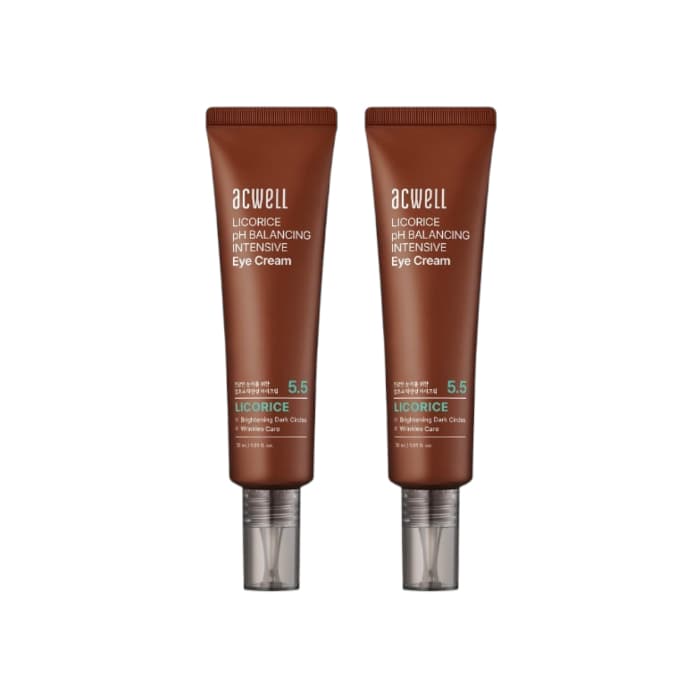 ACWELL - Licorice pH Balancing Intensive Eye Cream - 30ml (2ea) Set