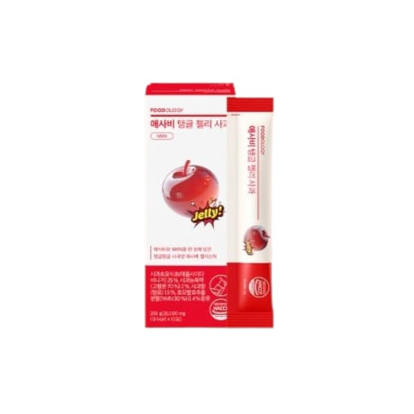 FOODOLOGY - Gelée tremblotante au vinaigre de cidre - 25000mg x 10 sticks - Apple