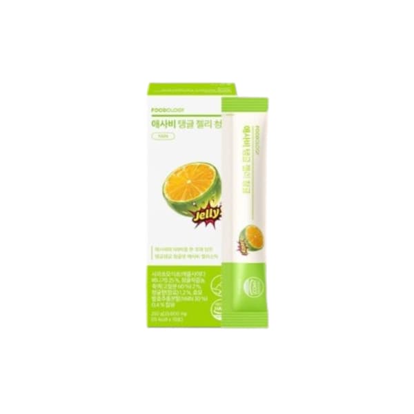 FOODOLOGY - Gelée tremblotante au vinaigre de cidre - 25000mg x 10 sticks - Grean Tangerine