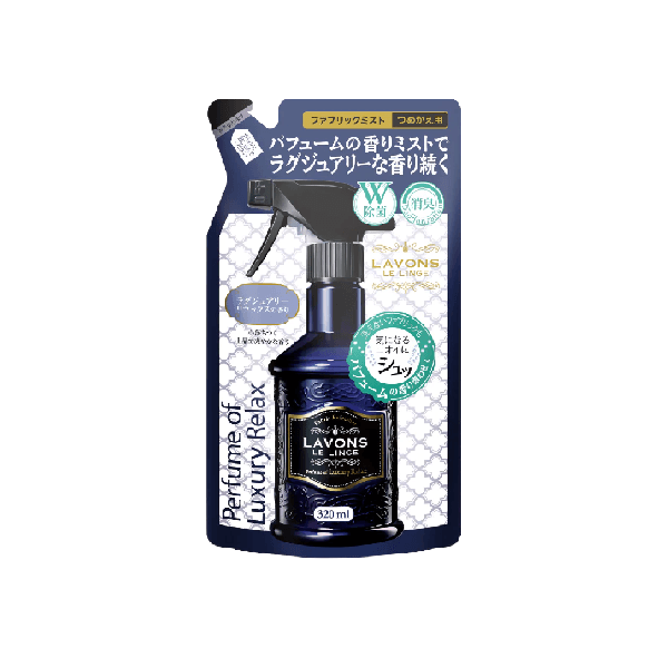 LAVONS - Recharge de désodorisant textile - 320ml - Luxury Relax