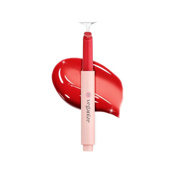 SELF BEAUTY - Veganize Collagen Lip Glass Balm - 1.8g - 01 Camelia Red