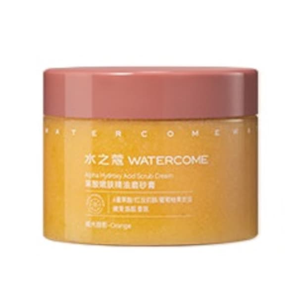 Watercome - Crème exfoliante parfumée à la niacinamide - 180g - Orange