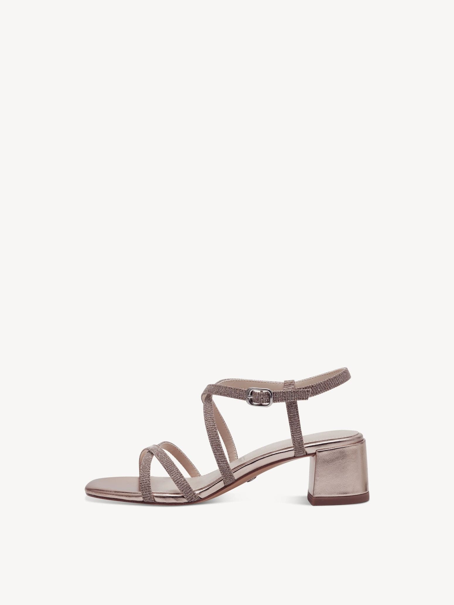 Sandale à talon rose - 38