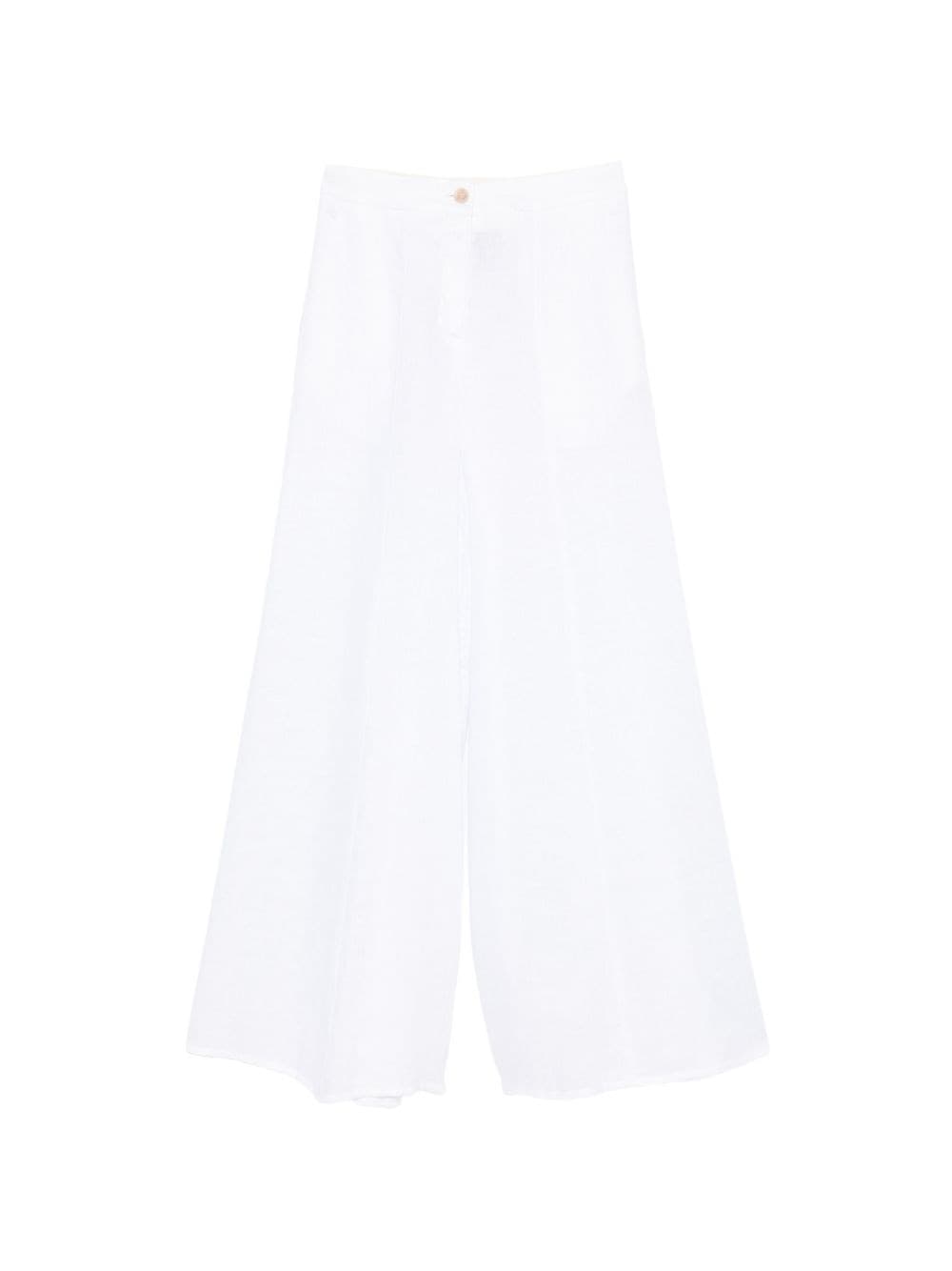 Semicouture Kym Linen Trousers
