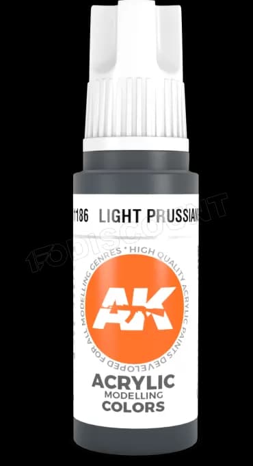 Ak Interactive Pot de Peinture - Light Prussian Blue (17 ml) #DEFAULT