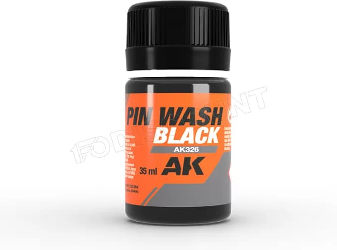 Ak Interactive Pot d'Enamel Effects - Wash Black Pin (35 ml) #DEFAULT