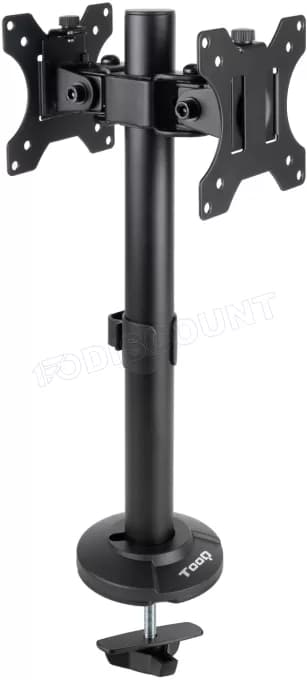 Support double-écran à fixer Tooq DB1132TN 32" (8kg max) (Noir) #4POURCENT