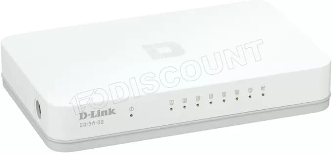 Switch réseau ethernet Gigabit D-Link GO-SW-8G - 8 ports #DEFAULT