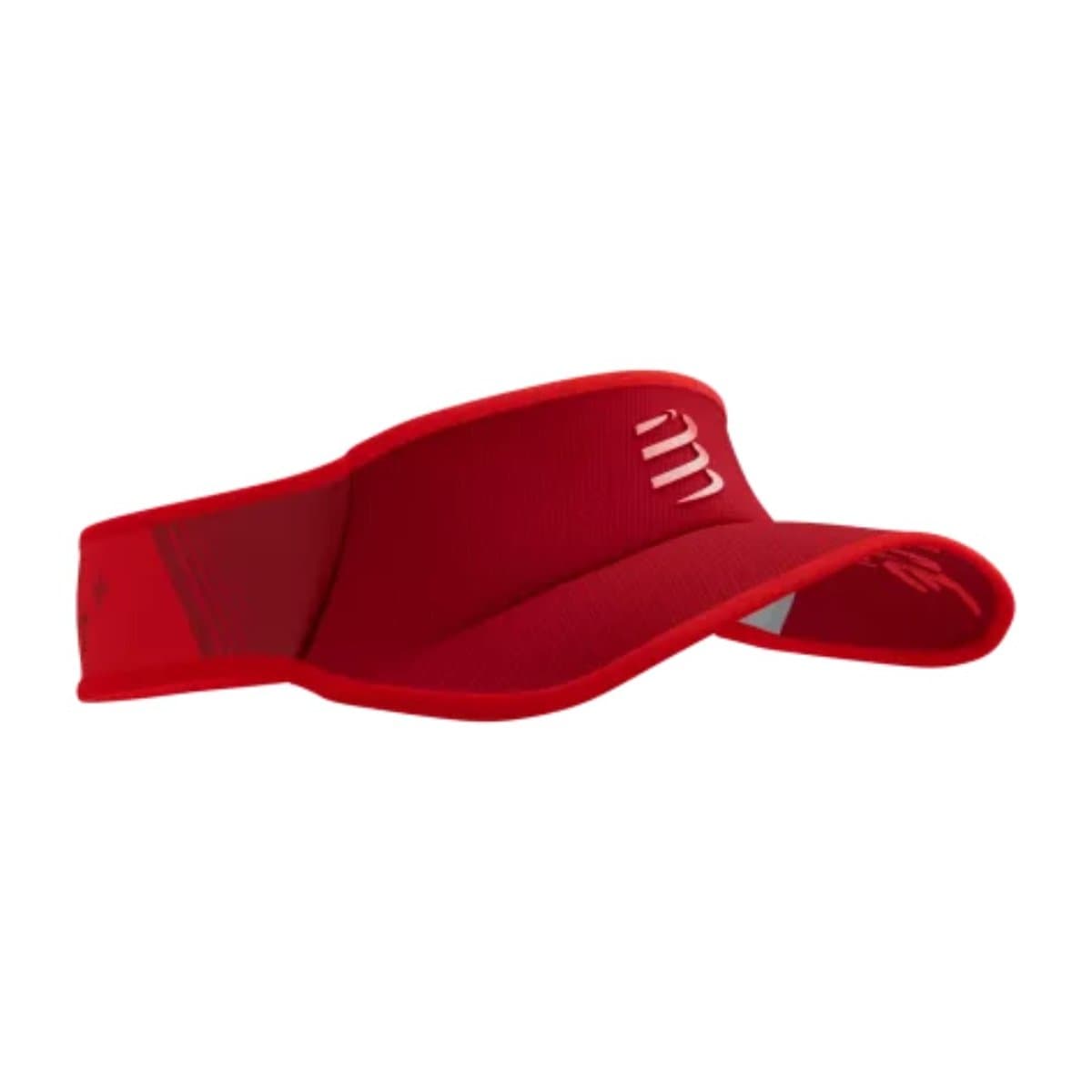 Visière rouge Compressport ultralégère