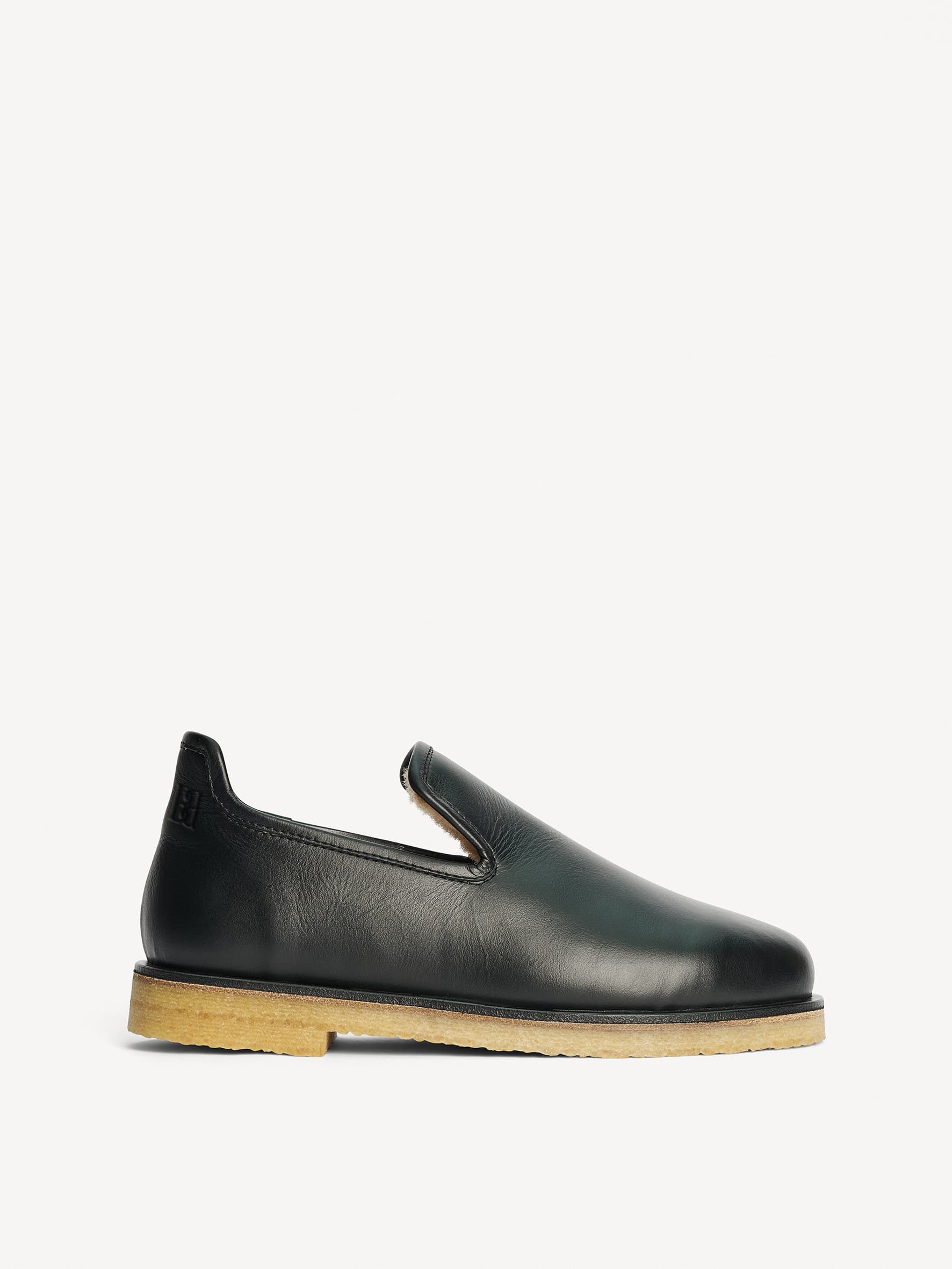 Slippers en cuir Romine