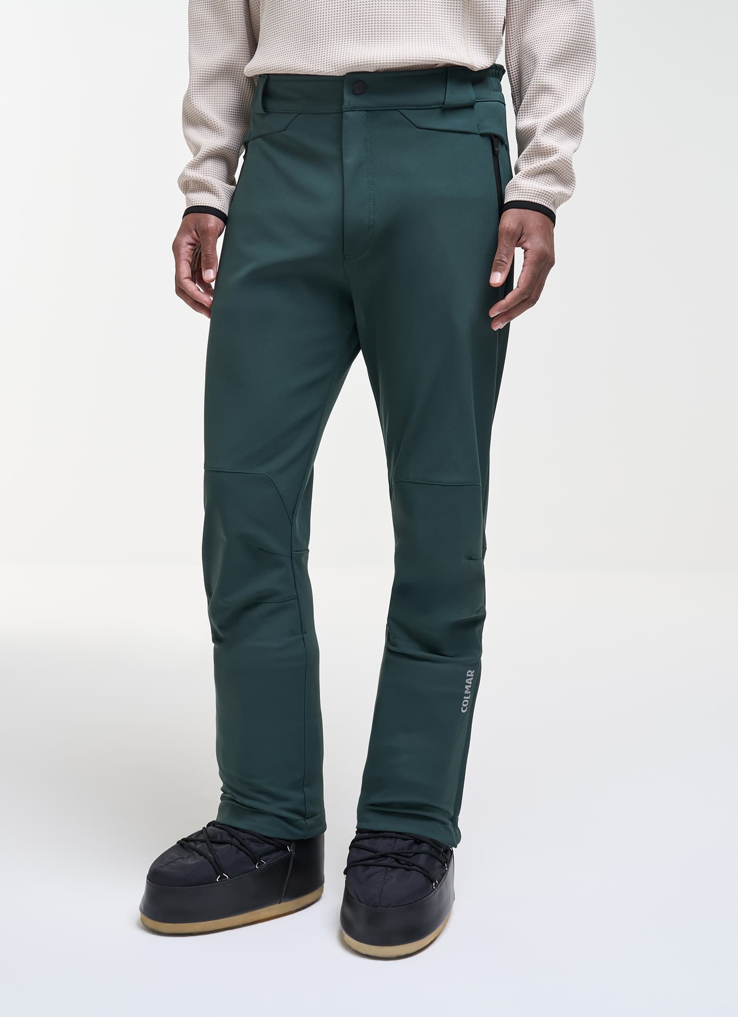 Colmar, Pantalon De Ski En Softshell Craft, Couleur: Vert Hunter, Taille: 52