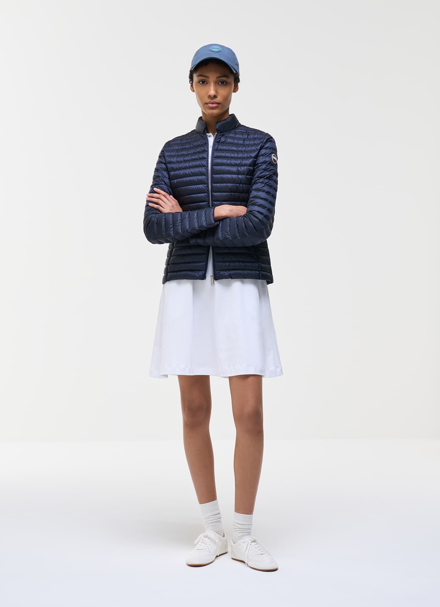 Colmar, Doudounes Légères, Couleur: Bleu Foncé Navy, Taille: 50