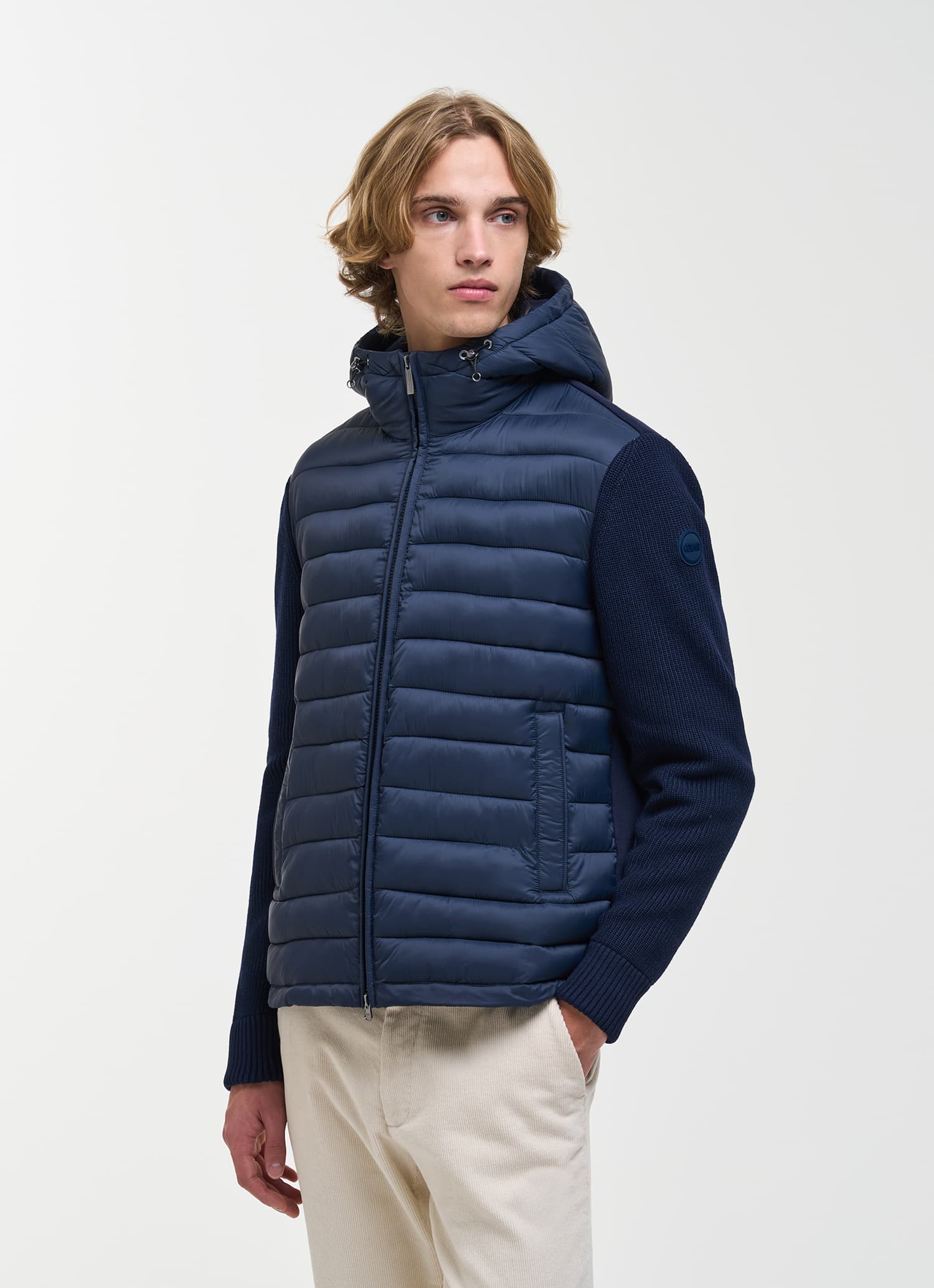 Colmar, Veste Hybride À Capuche, Couleur: Bleu Foncé Navy, Taille: 54