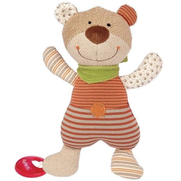 Doudou Sigikid boîte à musique ours écolo - Doudou Bio