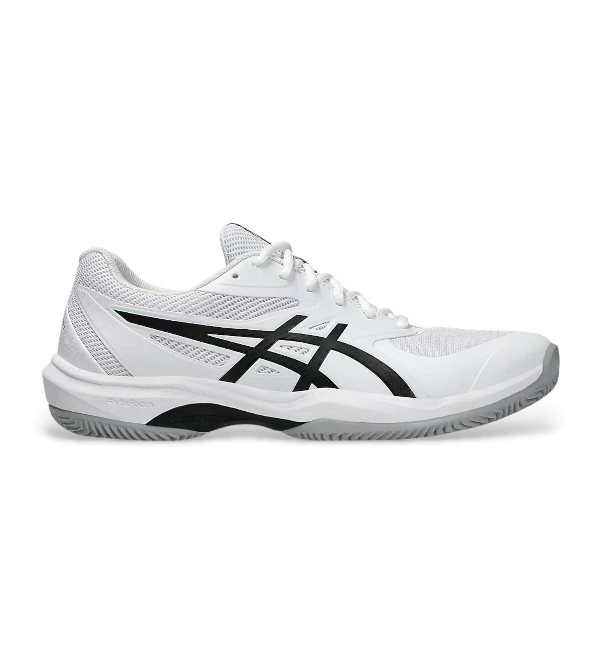 Asics pour homme. 1041A490 Jeu FF Clay OC blanc (44), Plat, Lacets, Sport, Tennis/Padel