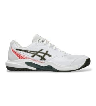 Asics pour homme. 1041A547 Chaussures GEL-Dedicate 9 Clay blanc (42), Tissu, Plat, Lacets, Casuel, Sport